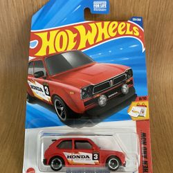 Hot Wheels 1973 Honda Civic Custom ♦️