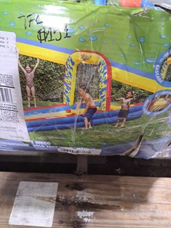Slip and slide for the back yard New