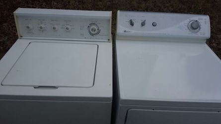 Washer and Gas dryer