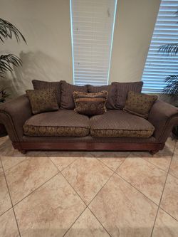 Couch and loveseat