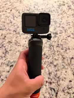 GoPro HERO12 Black 5.3K Action Camera + Hand Grip/Tripod