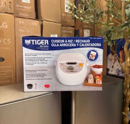 Tiger rice cooker and food warmer $25