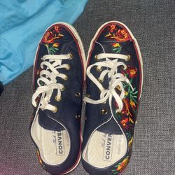 Low Top Floral Converse