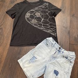 Boys Shirt And Shorts Size 6 By Art Class #5
