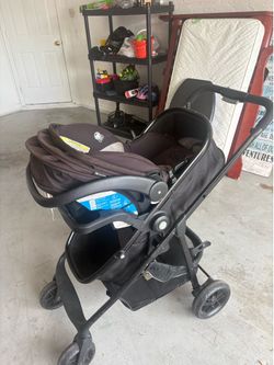 Infant car seat and stroller stroller