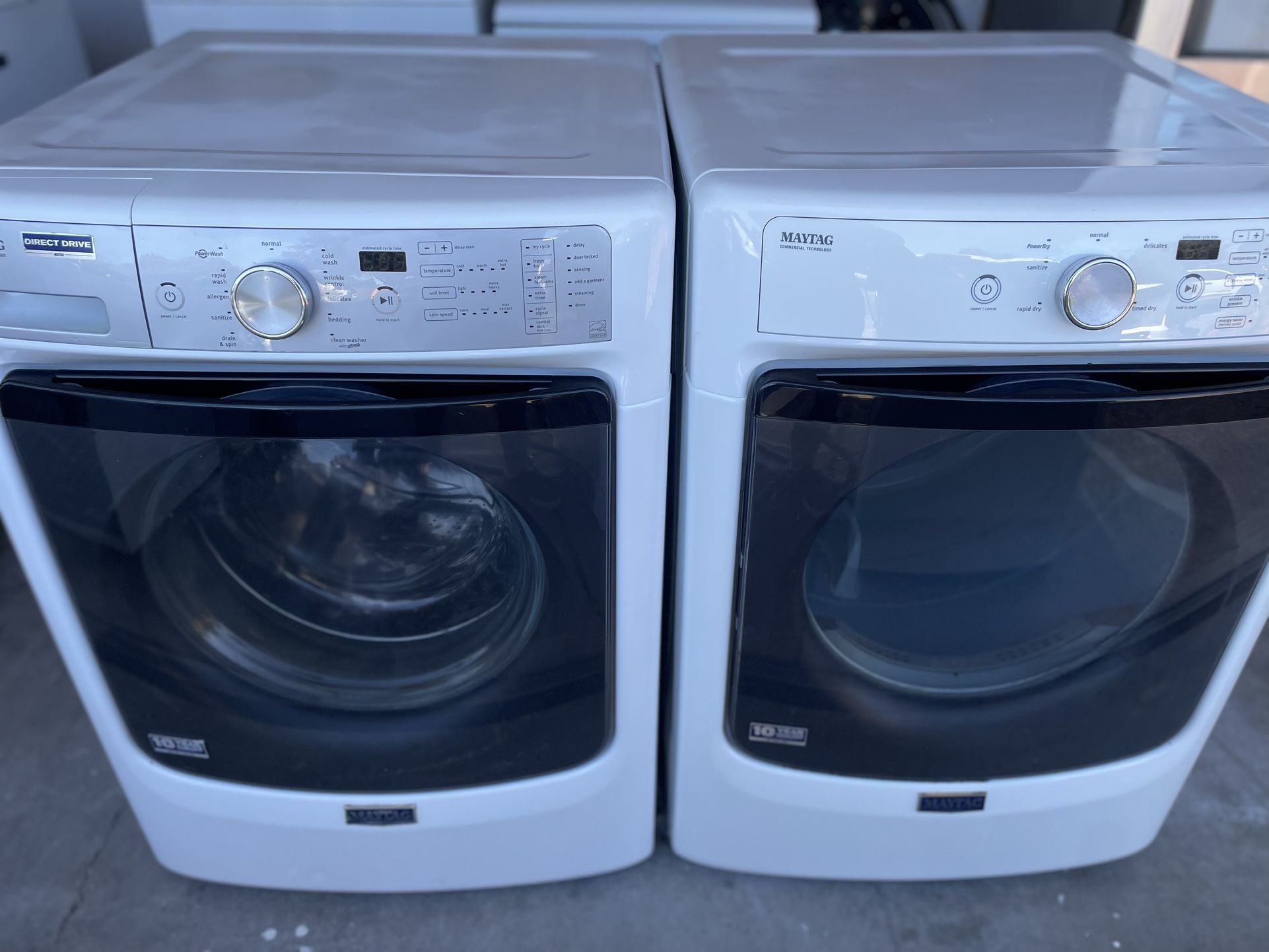Maytag Front Load Washer & Dryer Set