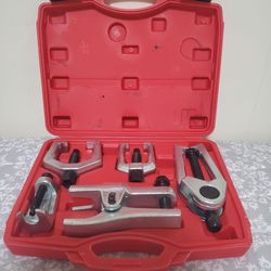 VEVOR 12-Ton Hydraulic Jack Bent Frame Repair Tool with Storage Case For Automotive, Garage $189 New