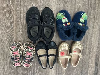 Toddler Girl Shoe Bundle - Cat & Jack, Roxy, and More