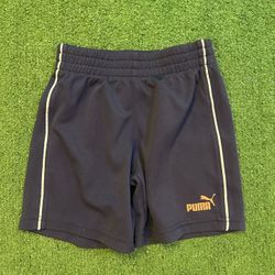 Boy’s Navy blue Puma shorts with white trim size 3T