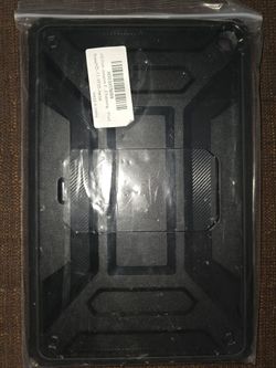 Black Rugged Tablet Case 11" with Kickstand + Screen Protector – New (2 Available)