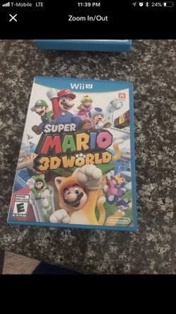 Mario 3D world Wii U
