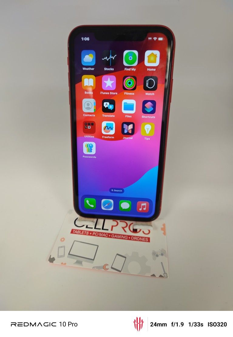 iPhone 11 64gb Red Unlocked