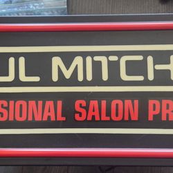 Vintage Paul Mitchell Sign