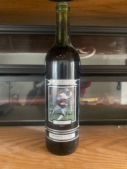 Legends Raiders Clarence Davis Gridiron Cuvee Wine Bottle