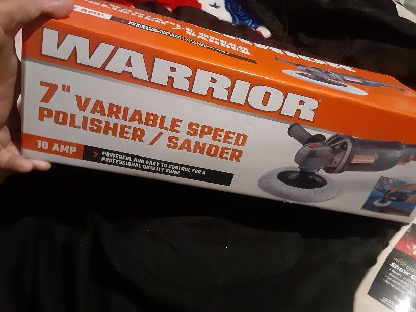 warrior 7" polisher