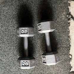20 Lbs Dumbbells