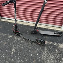 2 Electric Scooters Package Deal