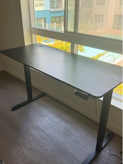 Electric Height Adjustable Standing Desk (55" x 24") - Excellent Condition