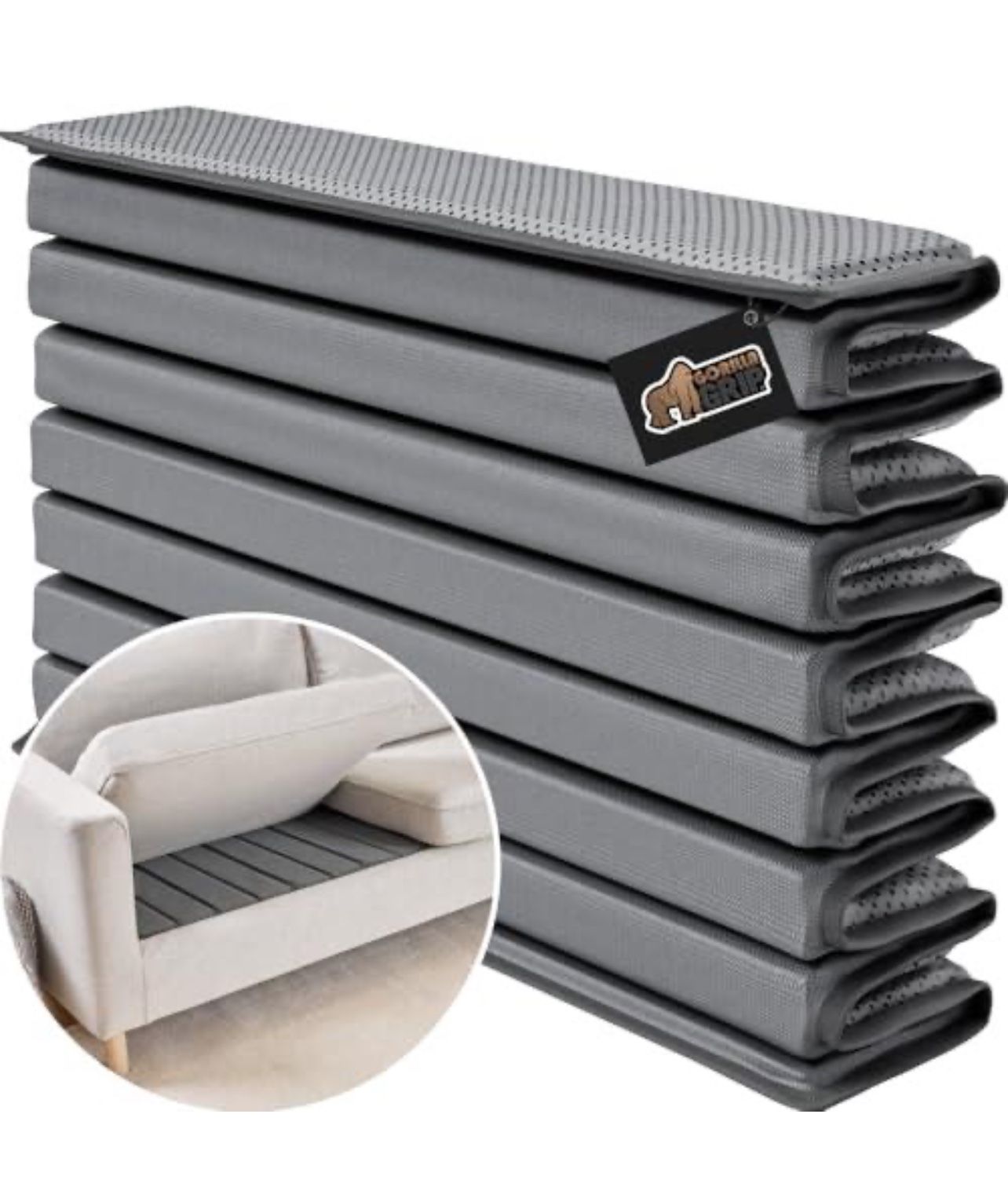 Gorilla Grip Heavy Duty Couch Cushion Support Board to Fix Sagging Sofas, 21.5 x 70 Sofa, Thick Plywood Boards Add Strong Seat Supports, Stays in Plac