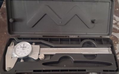 Quinn 6 in. stainless steel dial caliper