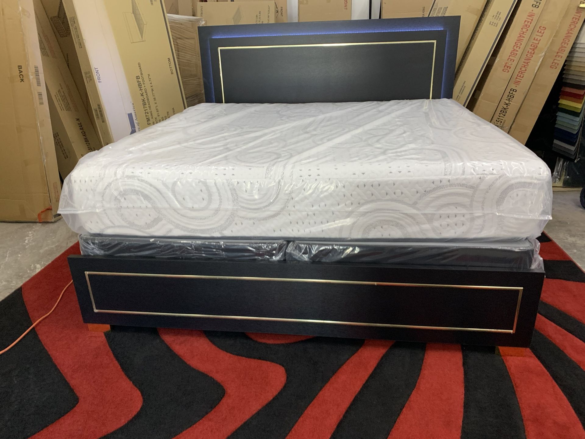 $699 Brand New King Bed Frame With Mattress (read description below),All Products : American Fashion Style Bags On Sale