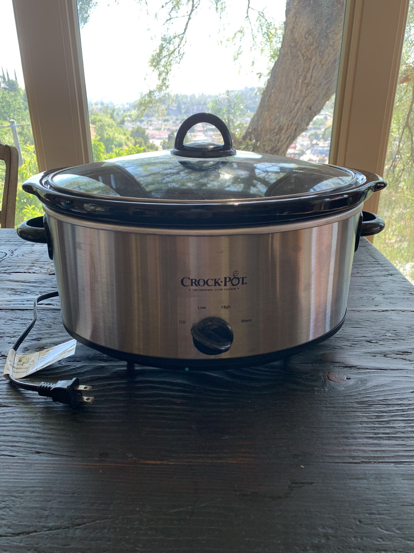 Crock-Pot 6 Quart Silver