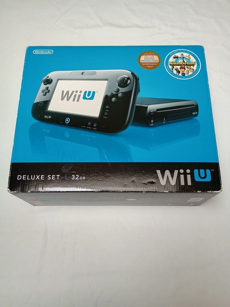 Nintendo Wii U With Box