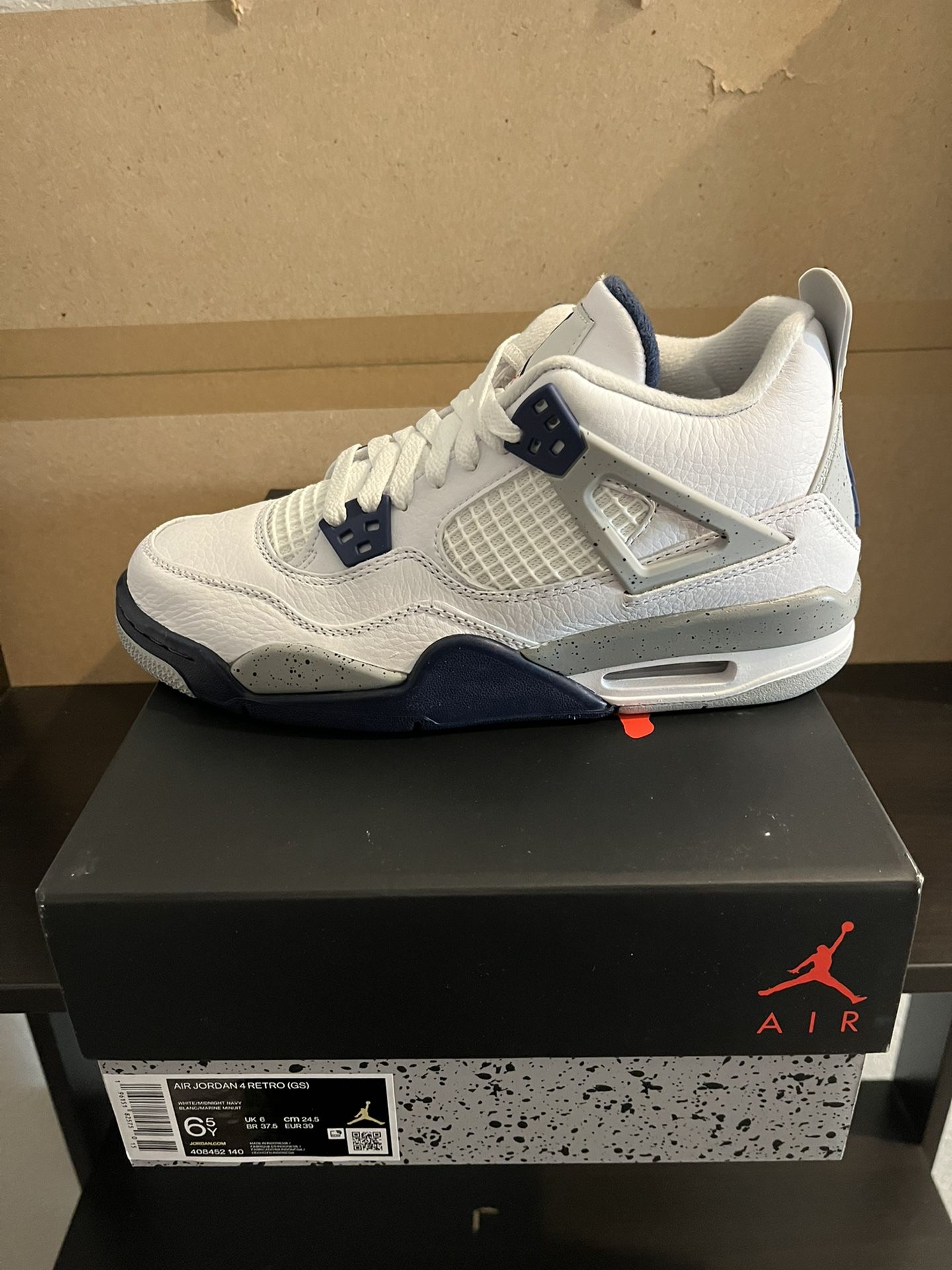 DS Jordan 4 Midnight Navy 4s GS Sz6.5/8W for Sale in Katy, TX - OfferUp