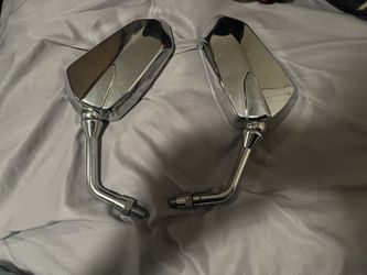 Crome Rear View Mirrors 