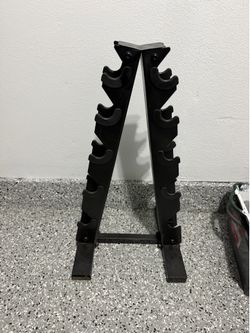 Dumbbell rack stand