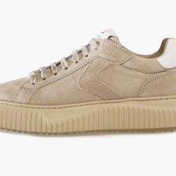 Lipari Genuine Shearling Lined Sneaker (Women) Size 10