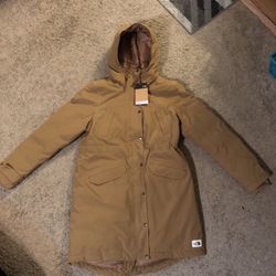 NWT The North Face Parka Jacket Womens 550 Dryvent Size L