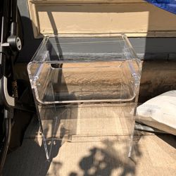 Acrylic End table 