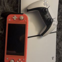 PS5 Digital And Nintendo Switch Lite
