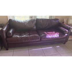 Leather Sofa