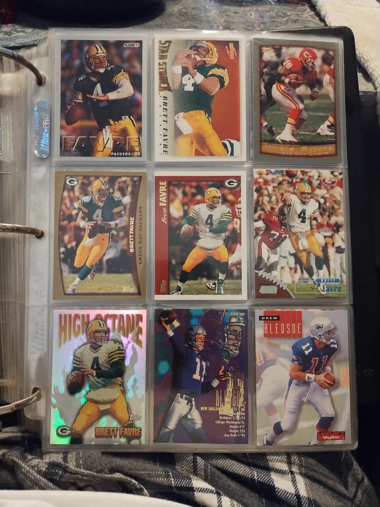 Great Football & Baseball Cards, Album Filled With Greats
