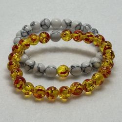 Set of Beaded Bracelets