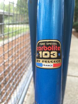 Tube special carbolite 103 peugeot 2025
