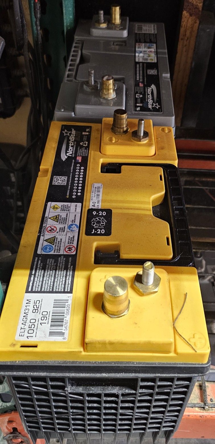 Battery used as a new AGM, 3-month warranty