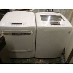 LG Washer And Dryer Super Capacity 