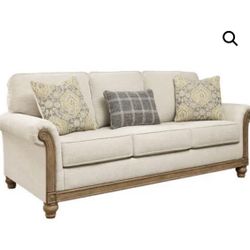 Farmhouse Sofa Signature Designed By Ashley Stoneleigh Alabaster Sofa 