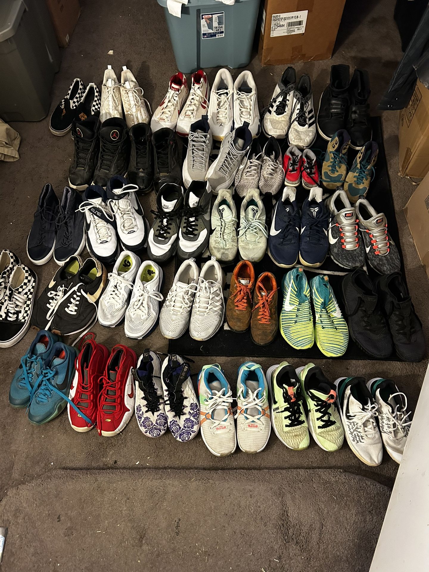Men’s Nikes Kobe’s Jordans LeBrons Shoes