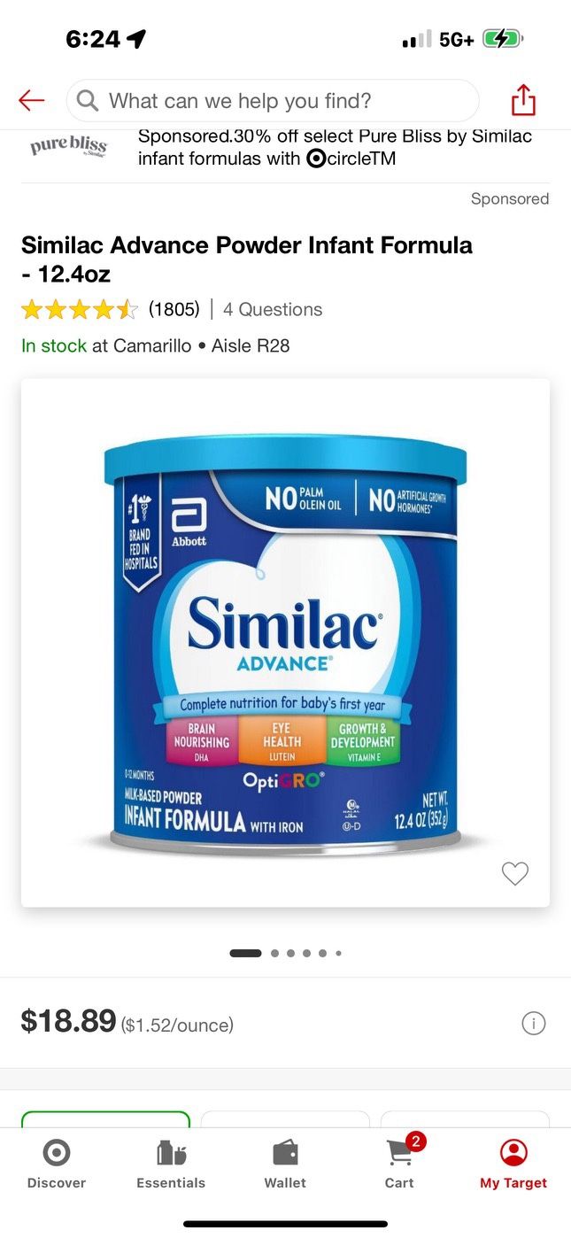 similac advance