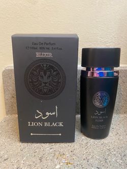 Lion black elixir cologne for men