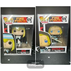 Funko pop Fire force lot for sale