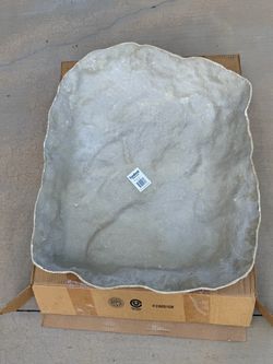 New Fiberglass Pond / Water Feature Basin 34” x 27” – $35