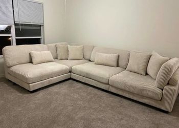 Corduroys livingroom Furniture,sectionals,same day delivery,no credit needed