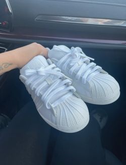 Women’s White Adidas 
