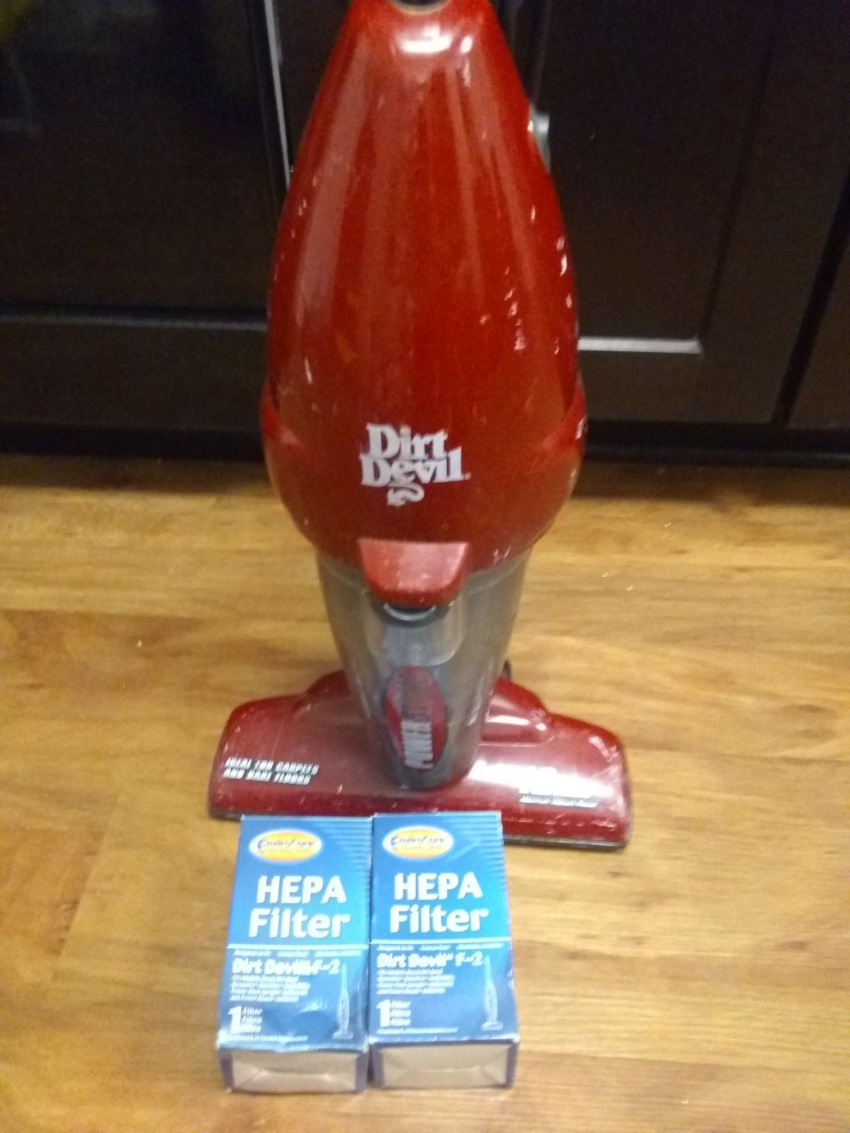 Dirt devil with new HEPA filters