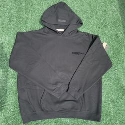Black Essentials Hoodie 